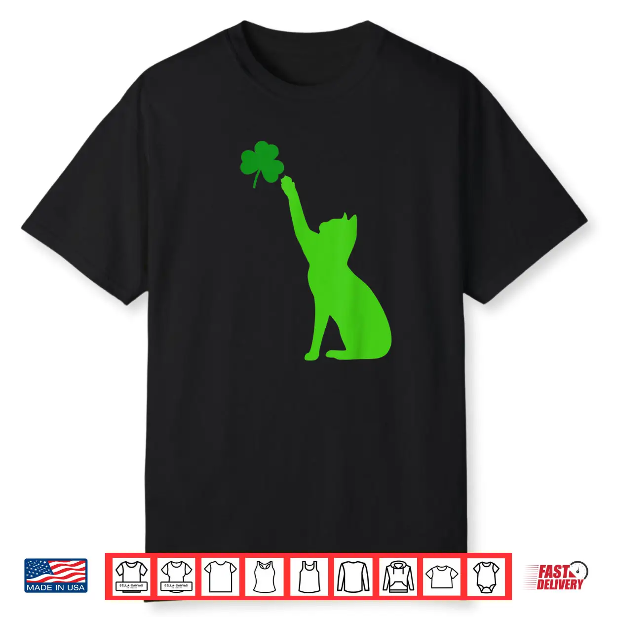 Cat Shamrock Saint Patrick’s Day Shirt Cat Shamrock Saint Patrick’s Day Shirt