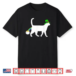 Cat Saint Patrick’s Day Tshirt Funny Cat St. Patty’s Day Shirt