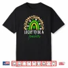 Lucky To Be A Teacher Rainbow Teacher St Patricks Day Shirt