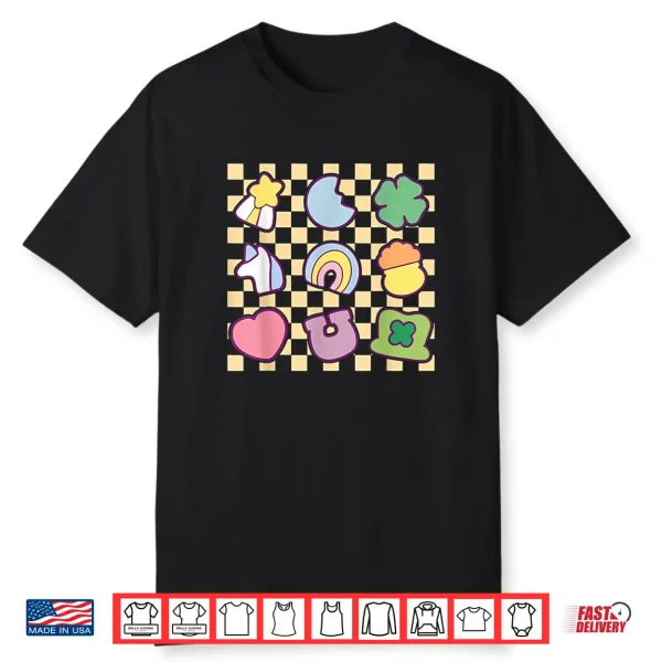 Groovy Lucky Charm Saint Patrick’s Day Women’s Shamrock Shirt