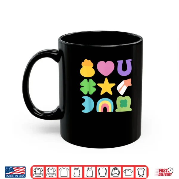Mug Groovy Lucky Charm Saint Patricks Day Shamrock Shirt