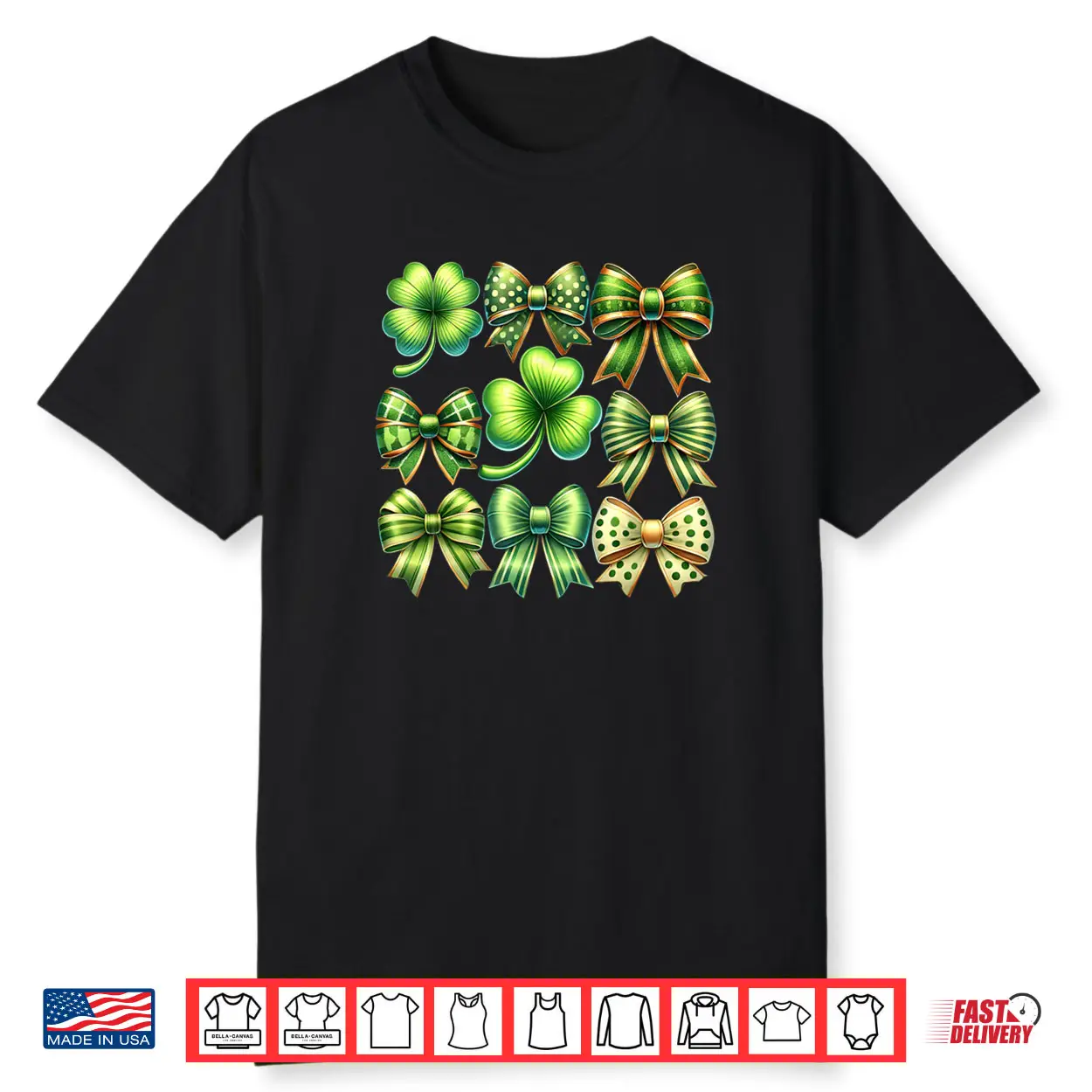 Coquette Patrick’s Day Bow Shamrock Saint Patty’s Day Girls Shirt Coquette Patrick’s Day Bow Shamrock Saint Patty’s Day Girls Shirt