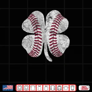 Baseball Shamrock St. Patrick's Day Saint Paddy's Irish Boys Shirt 4 Design Baseball Shamrock St. Patricks Day Saint Paddys Irish Boys Shirt