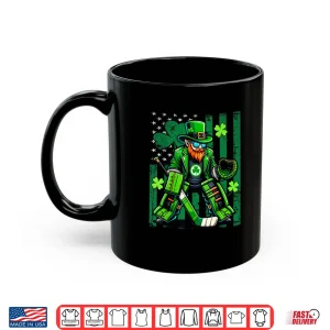 American Flag Hockey Goalie Saint Patrick's Day Shamrock Shirt 3 Mug American Flag Hockey Goalie Saint Patricks Day Shamrock Shirt
