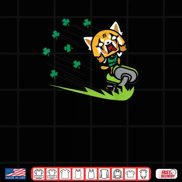 Design Aggretsuko ShamROCK Saint Patricks Day Shirt