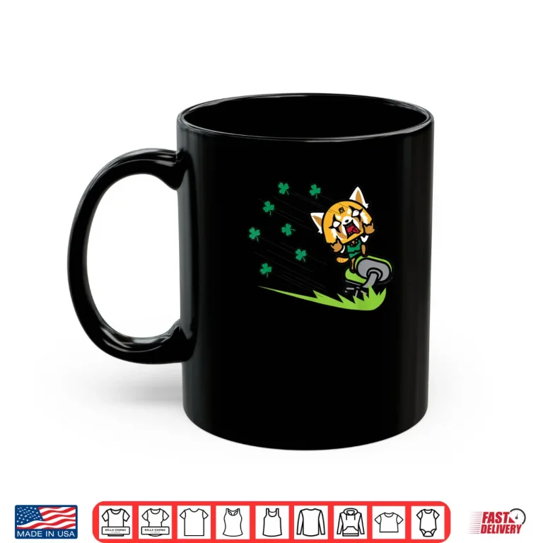 Mug Aggretsuko ShamROCK Saint Patricks Day Shirt