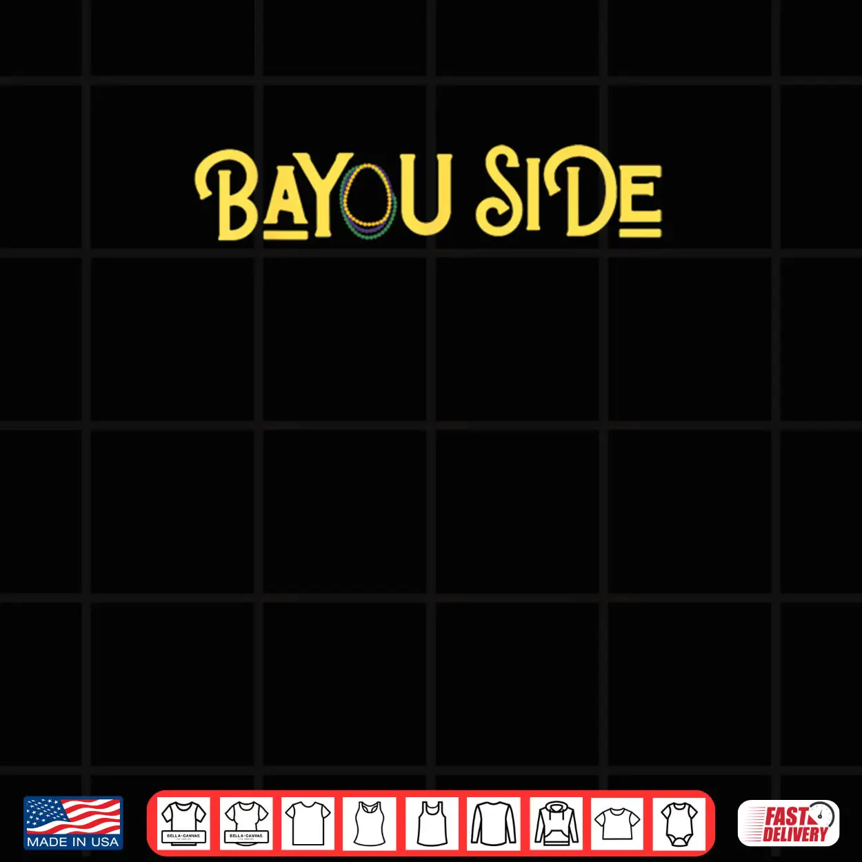 Bayou Side Mardi Gras Shirt Bayou Side Mardi Gras Shirt