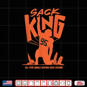 Design Sack King Myles Sack Record Shirt