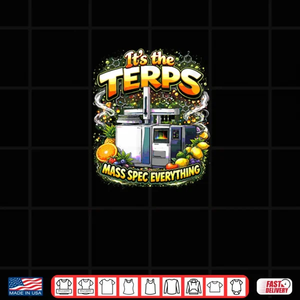 Design Its The Terps Mass Spec Everything GCMS Shirt 1