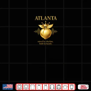 Atlanta Crowned Peach Shirt 4 Design Atlanta Crowned Peach Shirt