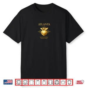 Atlanta Crowned Peach Shirt