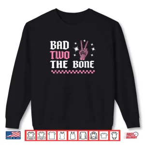 Sweatshirt The Bad Two The Bone Birthday 2 Years Old Birthday Shirt