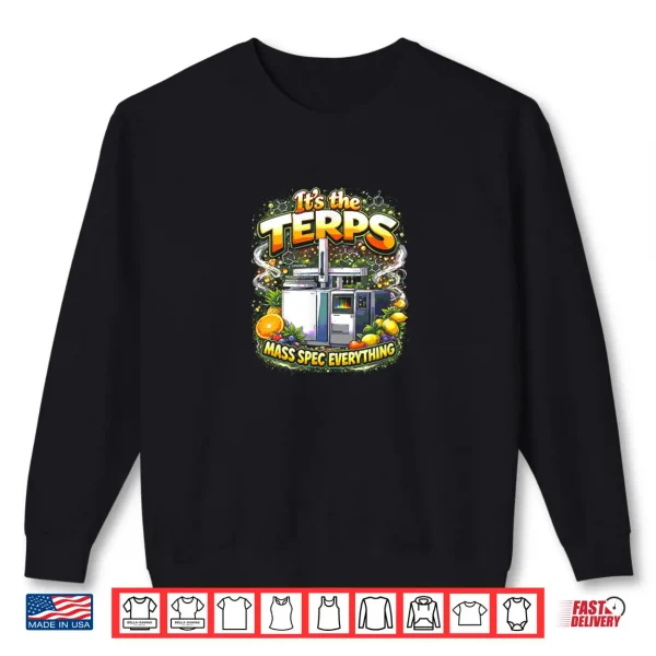 Sweatshirt Its The Terps Mass Spec Everything GCMS Shirt