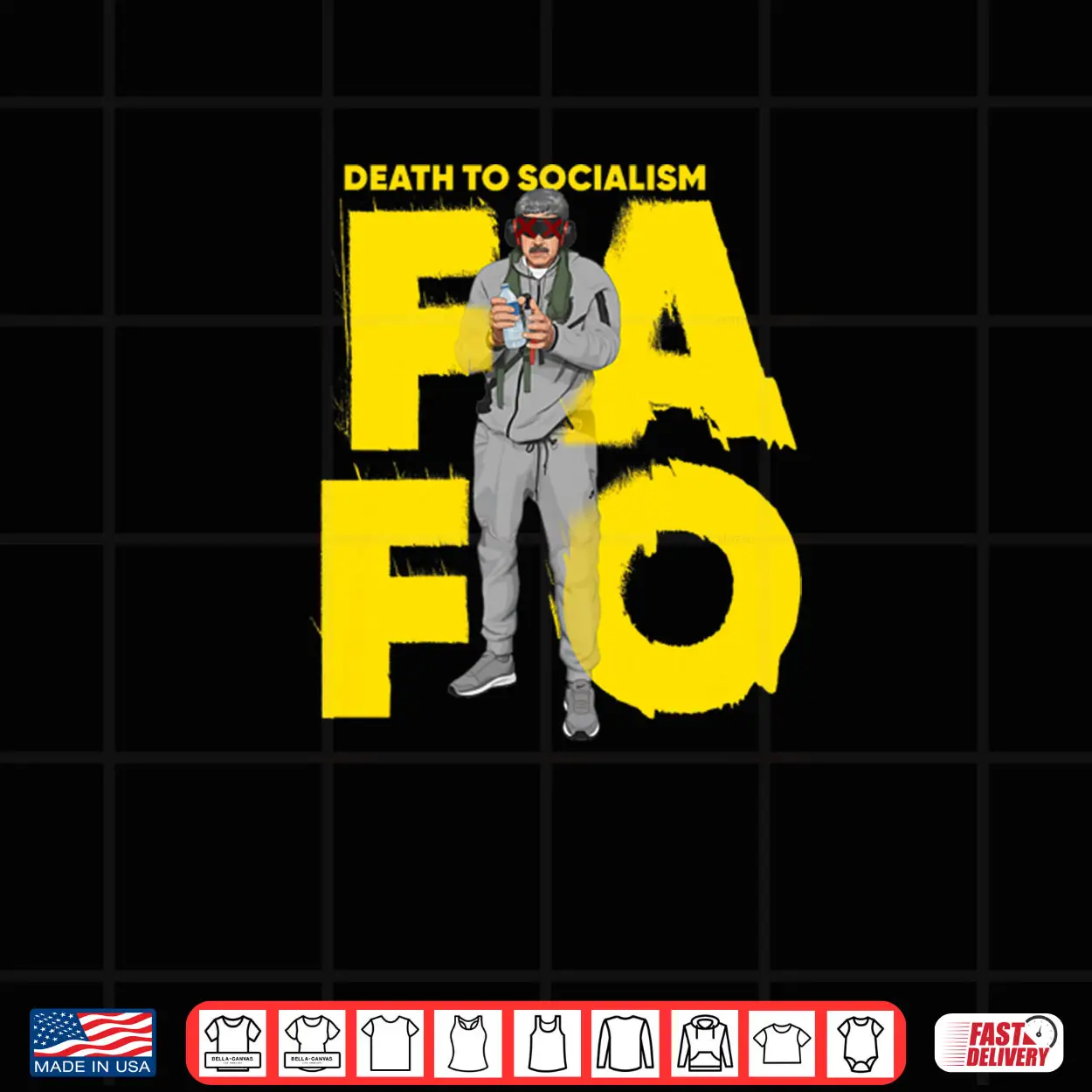 FAFO Death to Socalism Shirt FAFO Death to Socalism Shirt