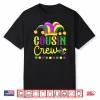 Cousin Crew Mardi Gras Family Outfit for Adult Toddler Baby Shirt