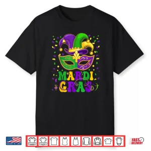 Mardi Gras Parade Outfit Jester Hat Shirt