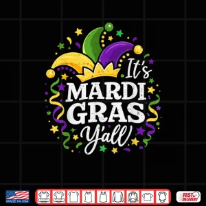 Design Its Mardi Gras YAll Mardi Gras Carnival Costume Shirt 1