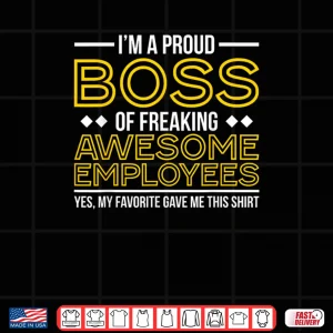 Design Boss Day Manager Appreciation Employee Gifts For Boss Shirt