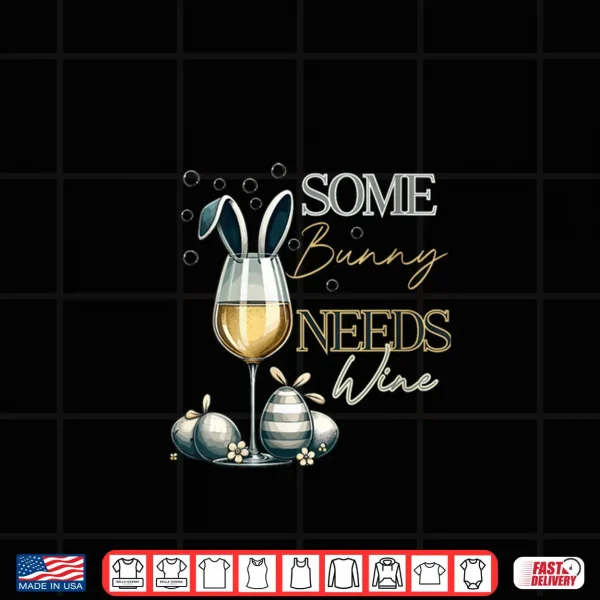 Design Wine Glasses Bunny Drink Drinking Shirt