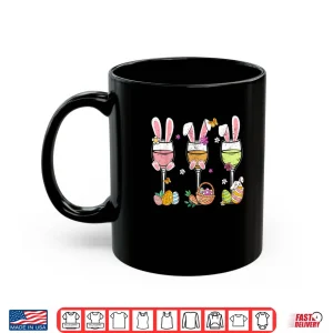 Wine Glasses Bunny Drink Drinking Easter Day Shirt 3 Mug Wine Glasses Bunny Drink Drinking Easter Day Shirt