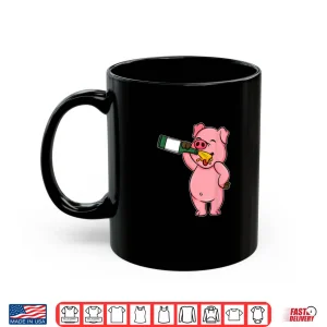 Beer Day Pig Shirt Alcohol Drink Party Wine Shirt 3 Mug Beer Day Pig Shirt Alcohol Drink Party Wine Shirt