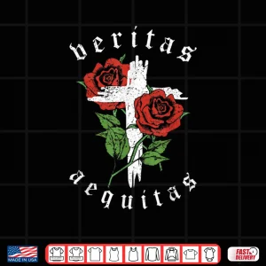 Design Veritas Aequitas Truth and Justice Ash Wednesday Shirt