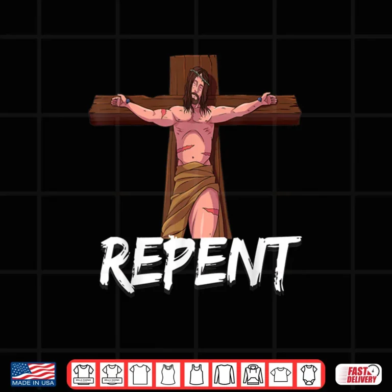 Design Jesus Christ Repent Ash Wednesday Shirt