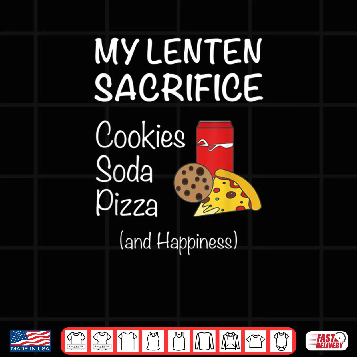 Christian Tee Give Up Junk Food for Ash Wednesday Lent Shirt Christian Tee Give Up Junk Food for Ash Wednesday Lent Shirt