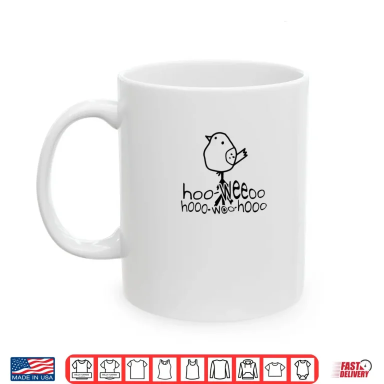Mug Minimalist Line Art Birdsong Morning Dove Doodle Shirt