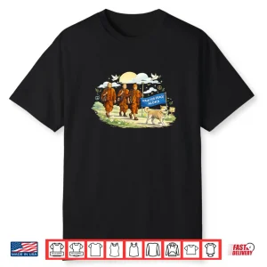 Walk For Peace Monks With Aloka Dog Shirt