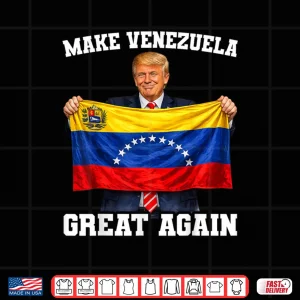 Design American Venezuela Flag Support Venezuelan Freedom Equality Shirt