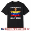 American Venezuela Flag Support Venezuelan Freedom Equality Shirt