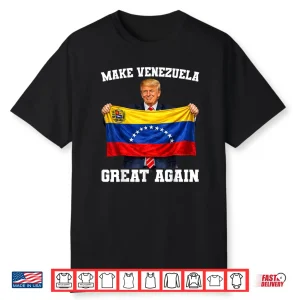 American Venezuela Flag Support Venezuelan Freedom Equality Shirt