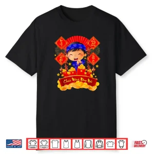 Chuc Mung NAM Moi TET Vietnamese New Year Decorations Boys Shirt