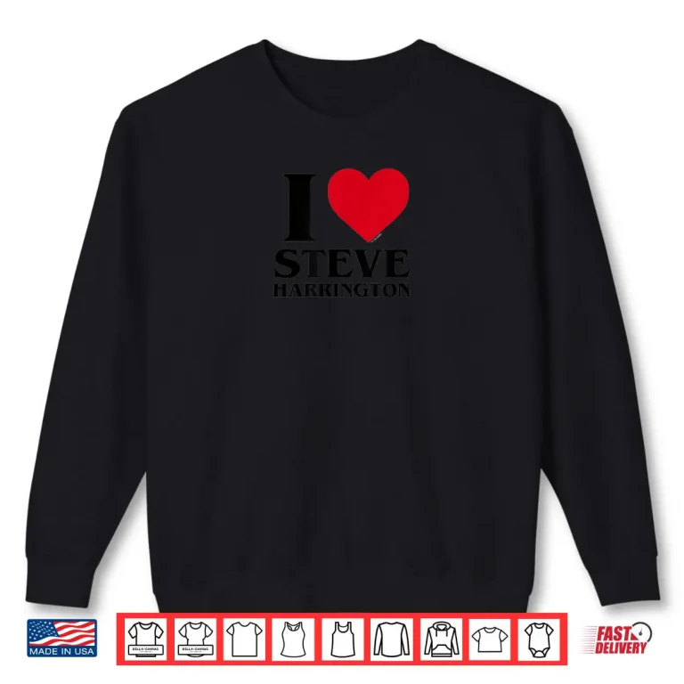 Sweatshirt Stranger Things Steve Harrington Shirt 1