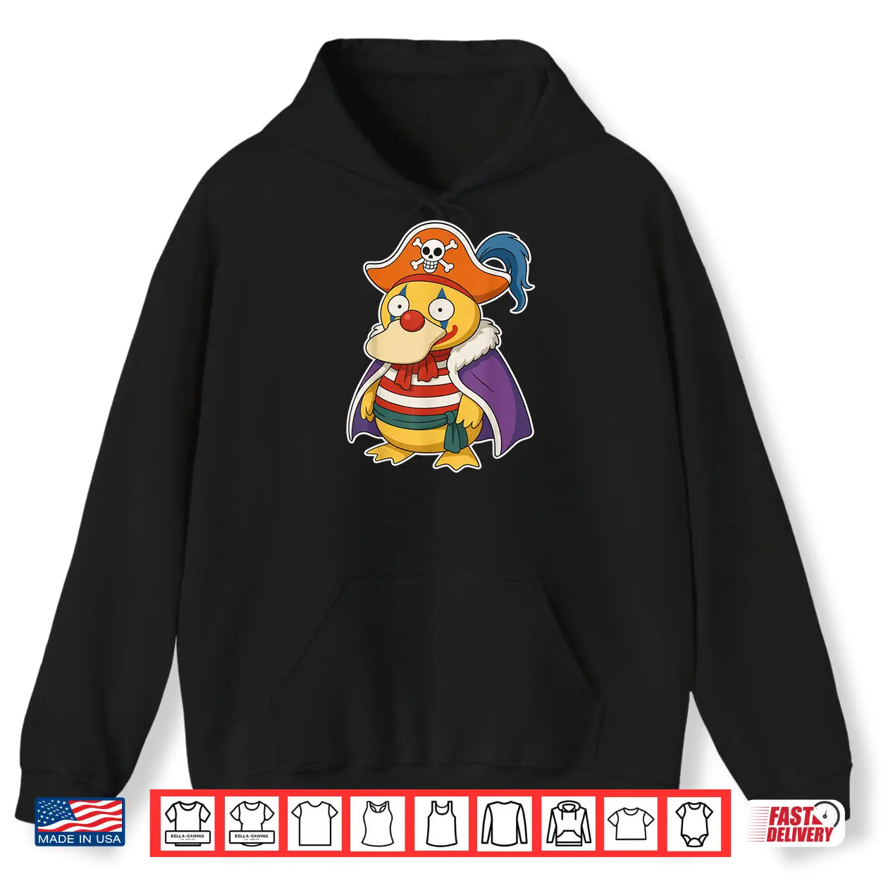 Pirate Clown Duck Anime Shirt Pirate Clown Duck Anime Shirt