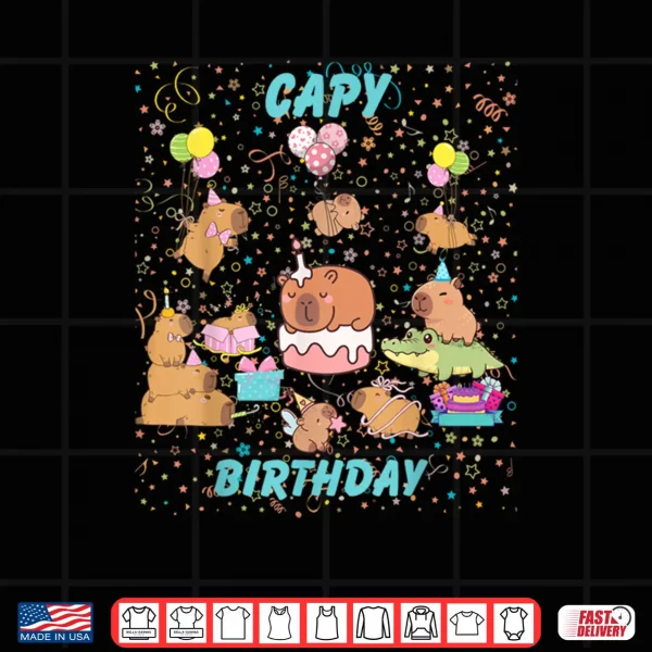 Design Capy Birthday Shirt