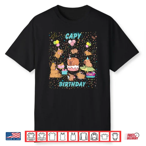 Capy Birthday Shirt