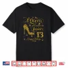A Queen was Born on January 13 Happy Birthday to Me Shirt