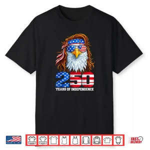 4th July American Flag Eagle Vintage 250 Years 1776 2026 Shirt