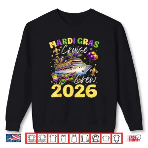 Sweatshirt Mardi Gras Cruise Crew 2026 Trip New Orleans Family Matching Shirt