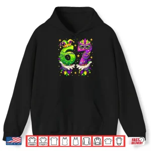Mardi Gras Carnival Six Seven Beads 6 7 Meme Shirt 2 Hoodie Mardi Gras Carnival Six Seven Beads 6 7 Meme Shirt