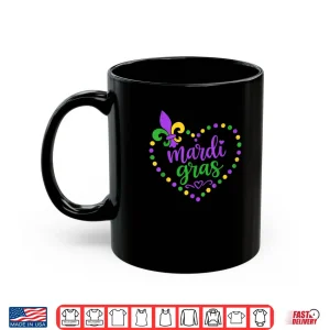 Mardi Gras Carnival Hearts Jester Beads Shirt 3 Mug Mardi Gras Carnival Hearts Jester Beads Shirt