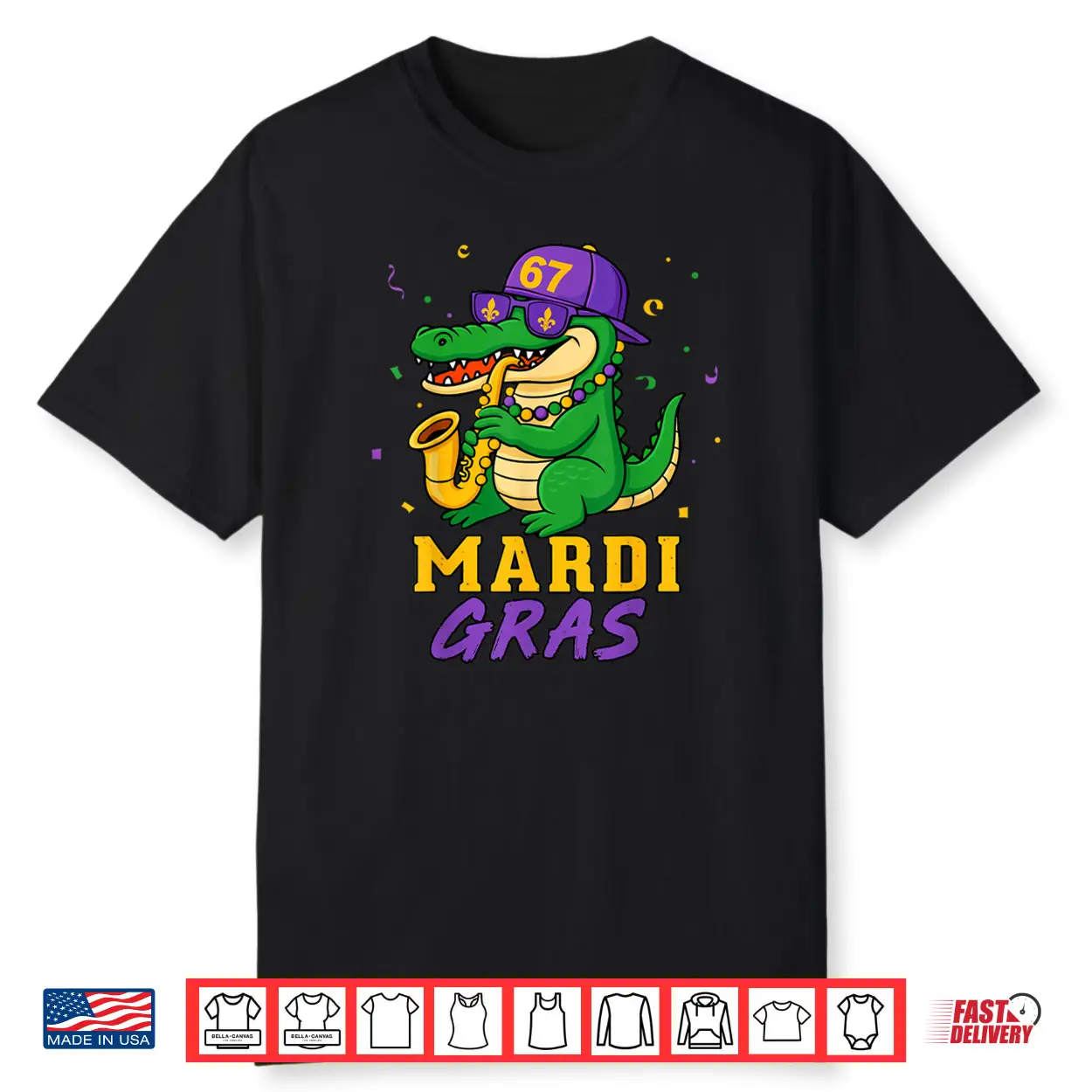 Mardi Gras Alligator New Orleans Shirt Mardi Gras Alligator New Orleans Shirt