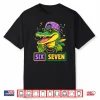 Mardi Gras 67 Alligator Mardigator Six Seven Funny Bruh 6 7 Shirt