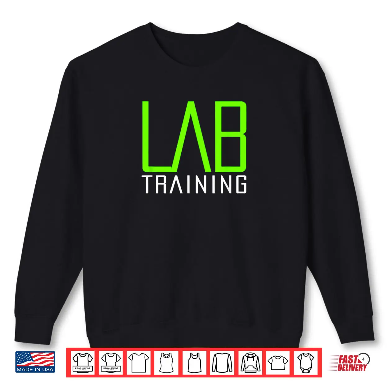 LAB Training Gym Strength Training Workout Muscle Building Shirt LAB Training Gym Strength Training Workout Muscle Building Shirt