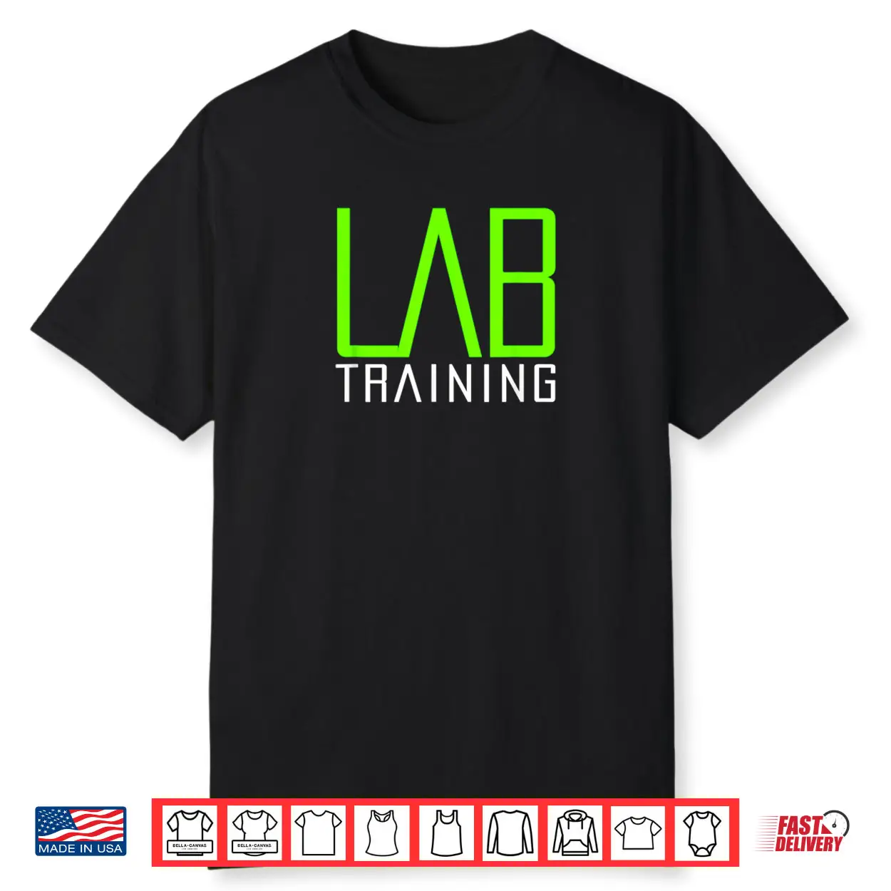 LAB Training Gym Strength Training Workout Muscle Building Shirt LAB Training Gym Strength Training Workout Muscle Building Shirt