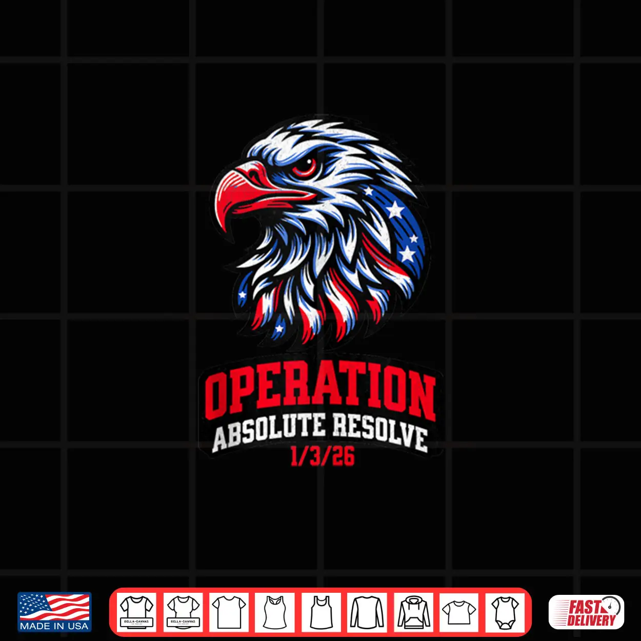 Operation Absolute Resolve Bravery Shirt Operation Absolute Resolve Bravery Shirt