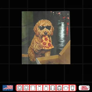 Dog Eating Pizza Goldendoodle Meme Shirt 4 Design Dog Eating Pizza Goldendoodle Meme Shirt