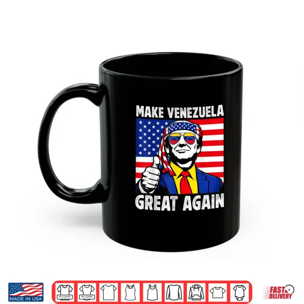 Mug American Venezuela Support Freedom Equality Venezuelan Free Shirt